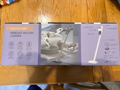 Cordless vacuum cleaner - cordless, 3-in-1