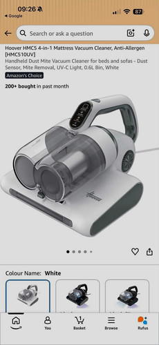 Hoover hmc5 mattress cleaner - hoover,